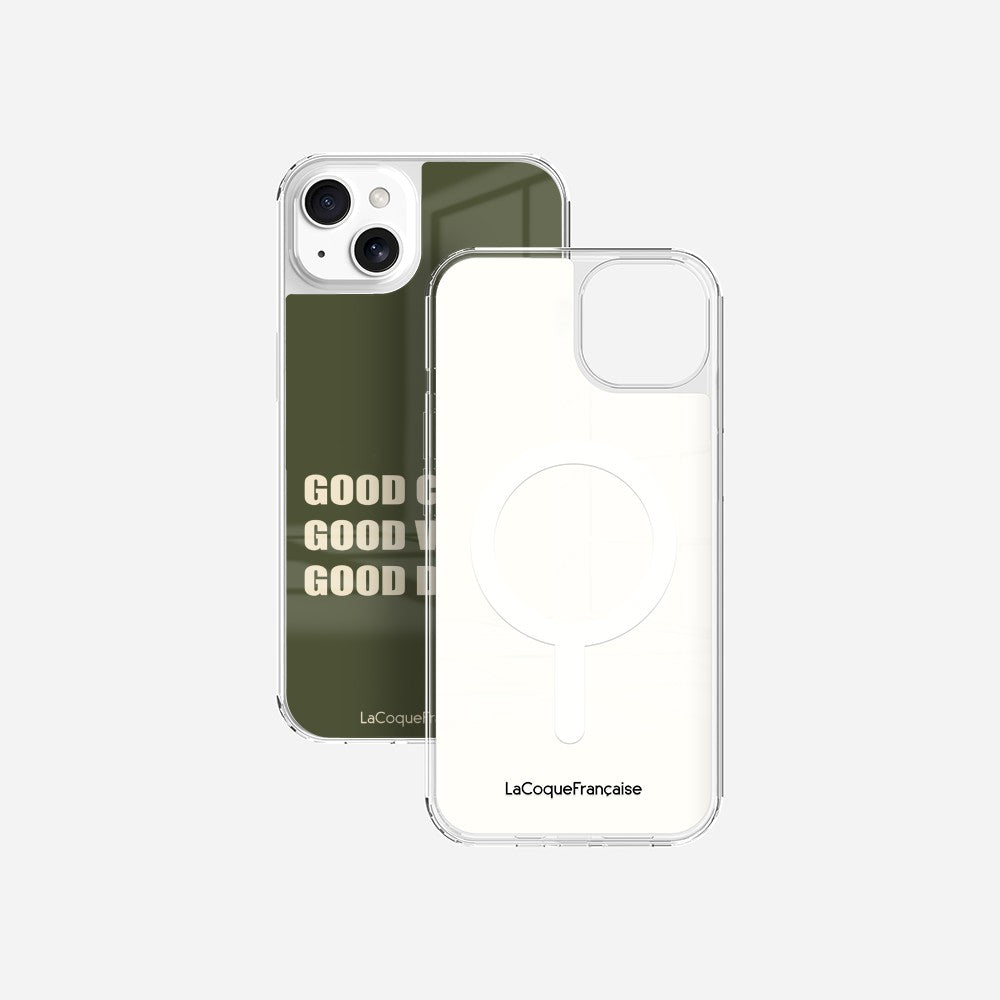 Coque Sans Anneaux Imprimee Good Coffee Good Vibe Good Day