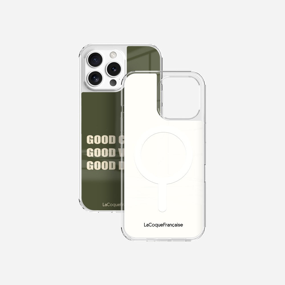 Coque Sans Anneaux Imprimee Good Coffee Good Vibe Good Day