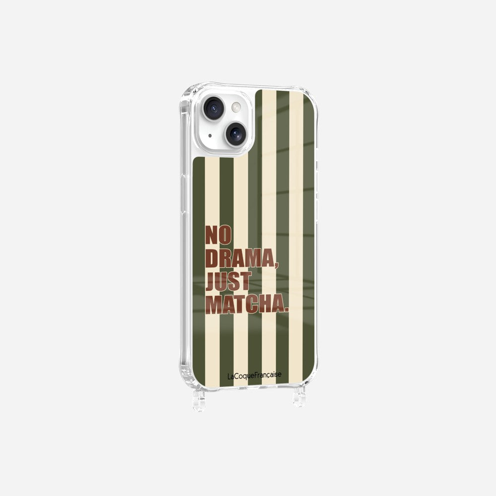 Coque Anneaux Imprimee No Drama Just Matcha - 11