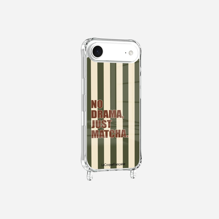 Coque Anneaux Imprimee No Drama Just Matcha - 4
