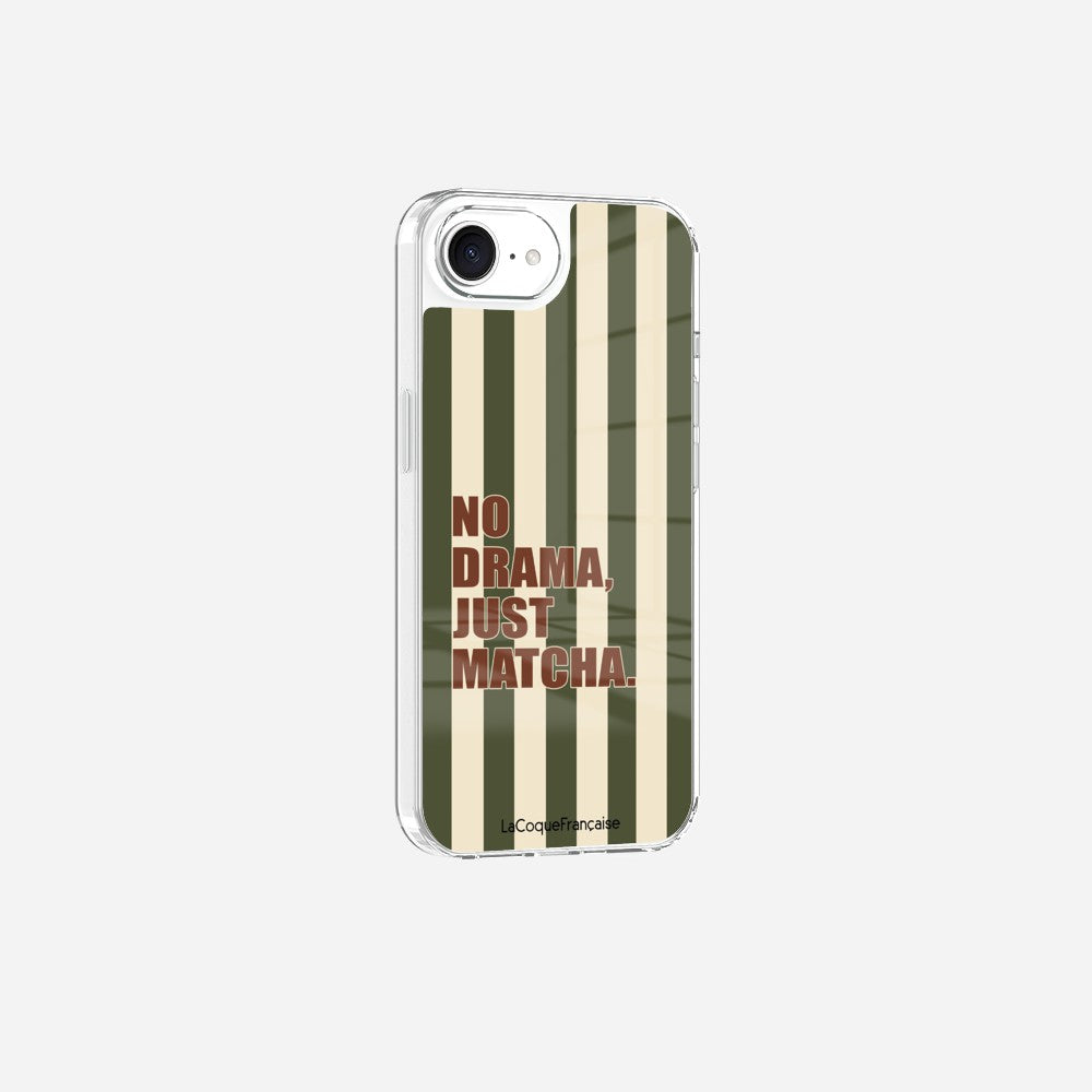 Coque Sans Anneaux Imprimee No Drama Just Matcha - 2