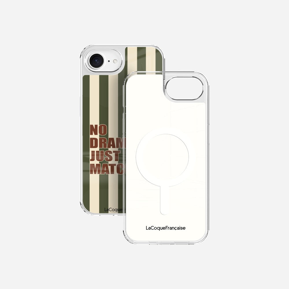 Coque Sans Anneaux Imprimee No Drama Just Matcha