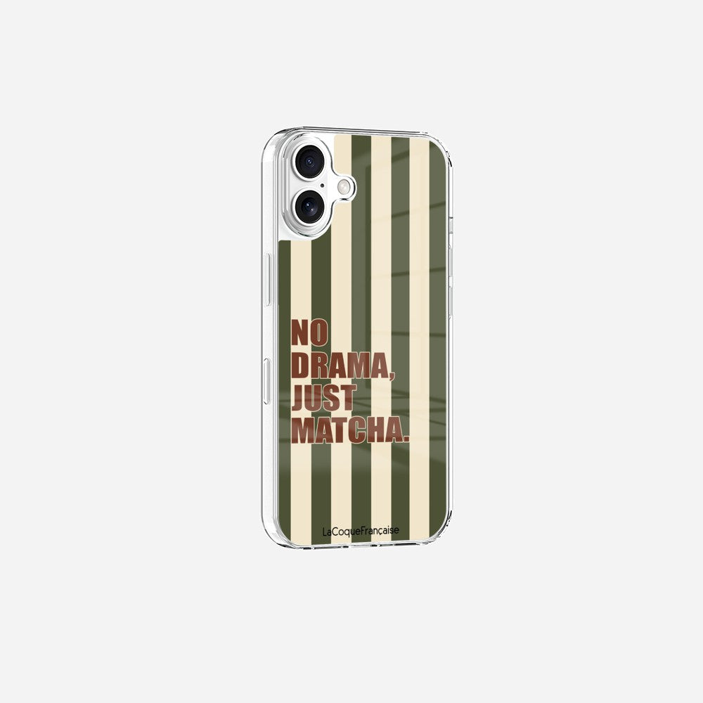 Coque Sans Anneaux Imprimee No Drama Just Matcha - 7