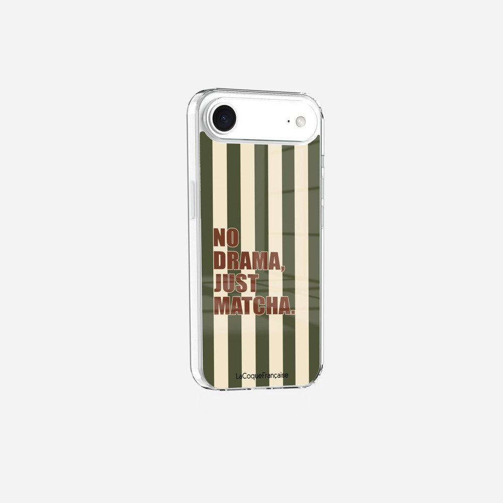 Coque Sans Anneaux Imprimee No Drama Just Matcha - 4
