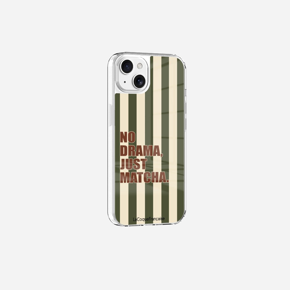 Coque Sans Anneaux Imprimee No Drama Just Matcha - 11