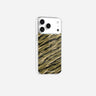 Coque Sans Anneaux Imprimee Zebre Kaki Noir - 22