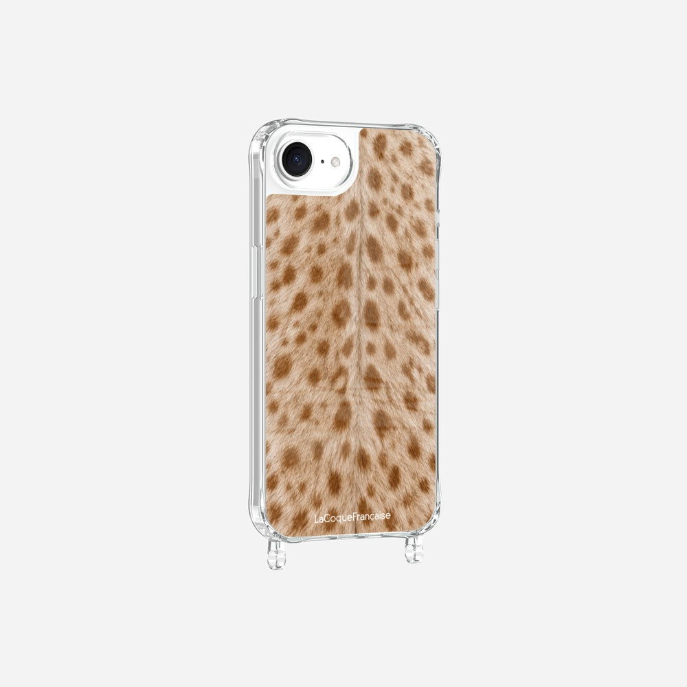 Coque Anneaux Imprimee Tachete Beige - 2