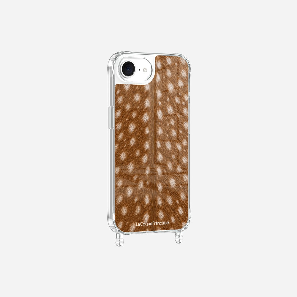 Coque Anneaux Imprimee Tachete Camel - 2