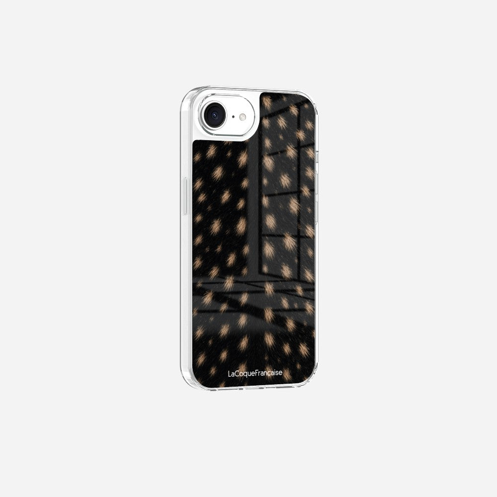 Coque Sans Anneaux Imprimee Tachete Noir - 2