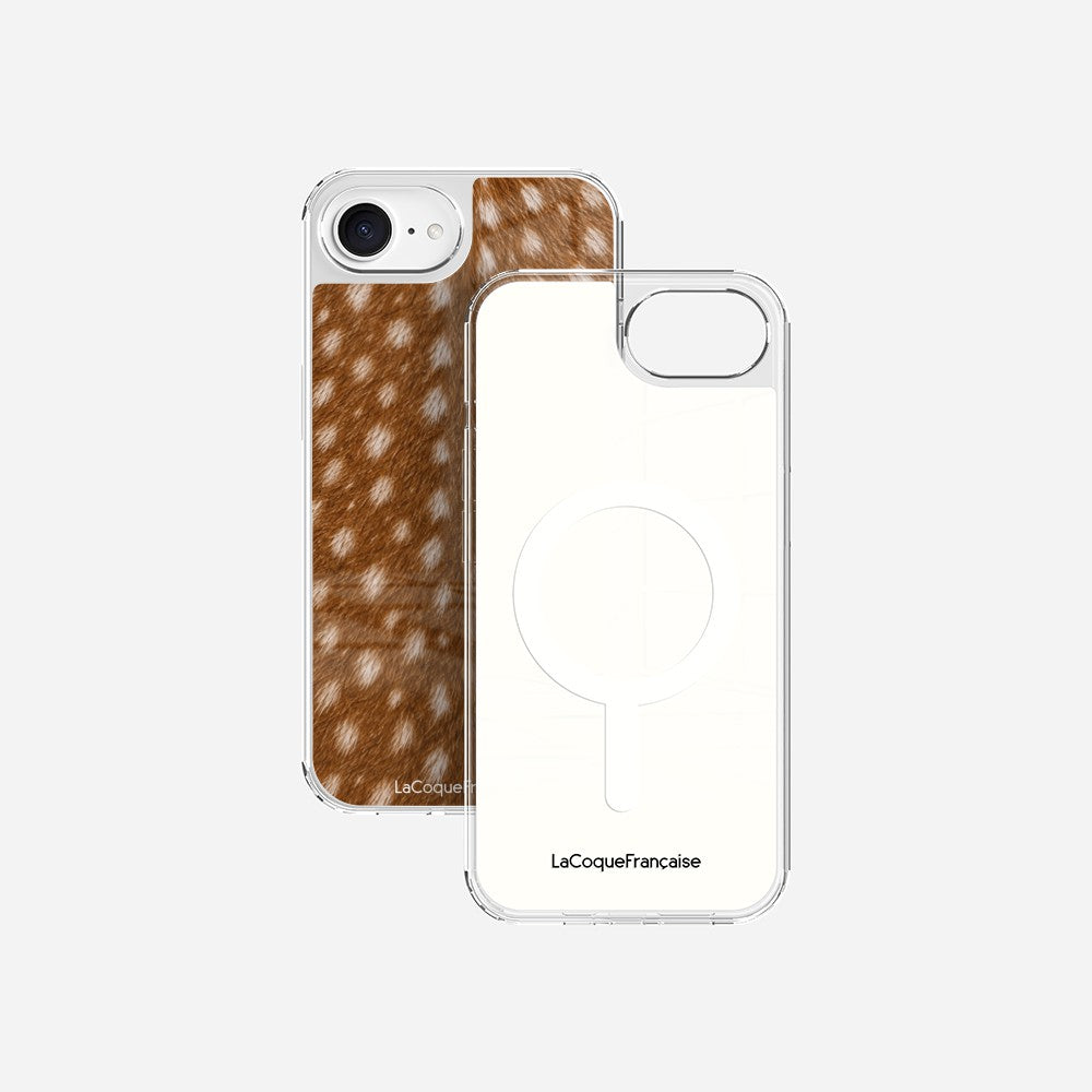 Coque Sans Anneaux Imprimee Tachete Camel