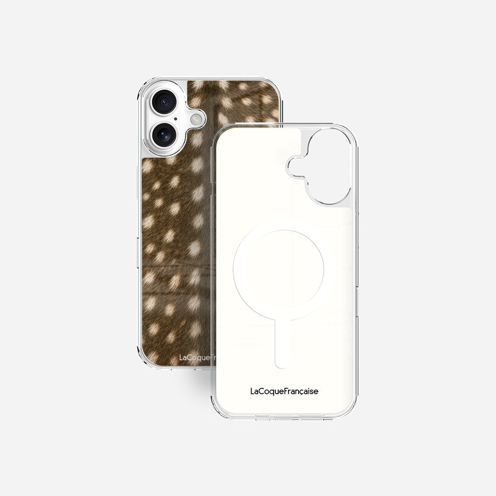 Coque Sans Anneaux Imprimee Tachete Kaki