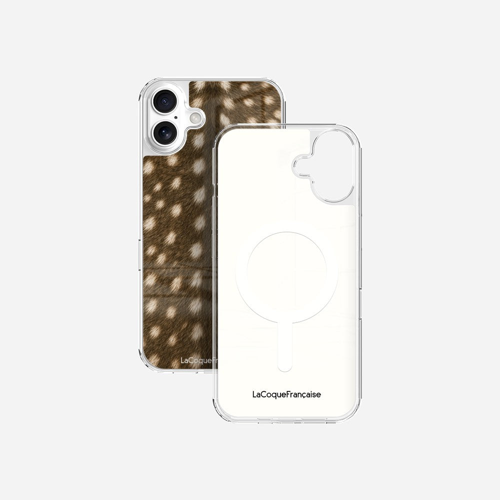 Coque Sans Anneaux Imprimee Tachete Kaki