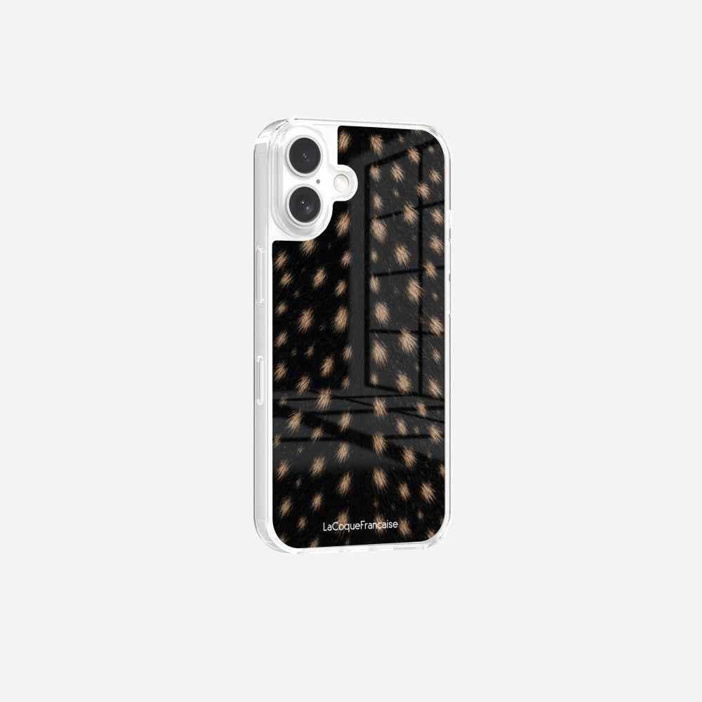 Coque Sans Anneaux Imprimee Tachete Noir - 3