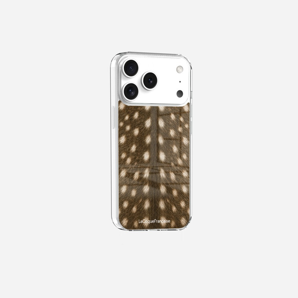 Coque Sans Anneaux Imprimee Tachete Kaki