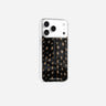 Coque Sans Anneaux Imprimee Tachete Noir - 22