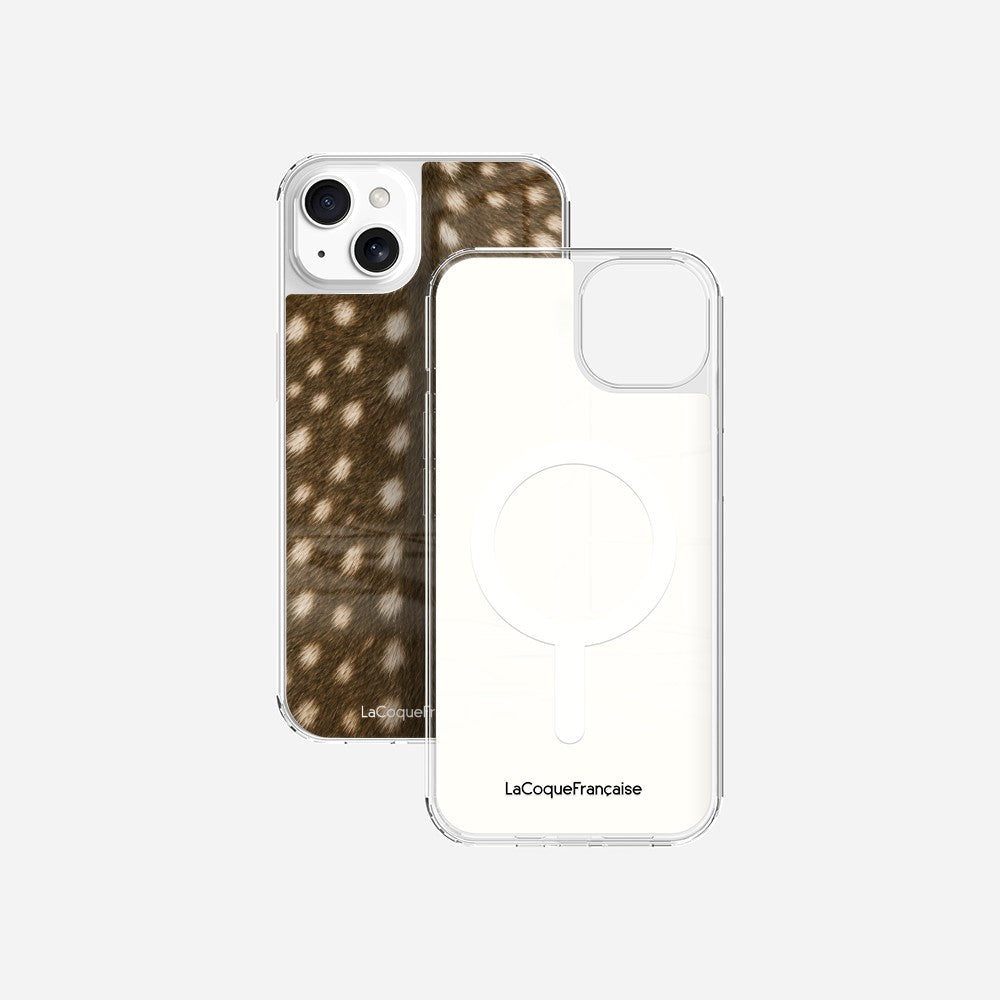 Coque Sans Anneaux Imprimee Tachete Kaki