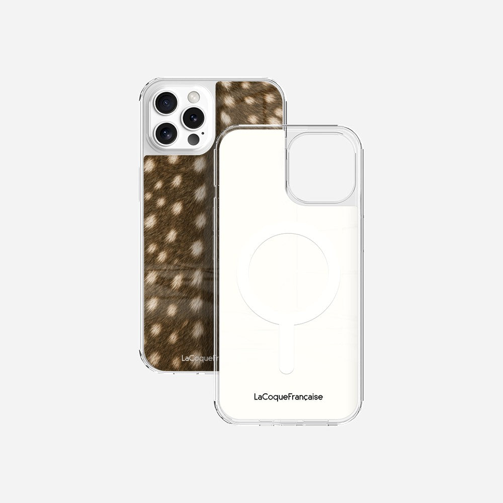 Coque Sans Anneaux Imprimee Tachete Kaki