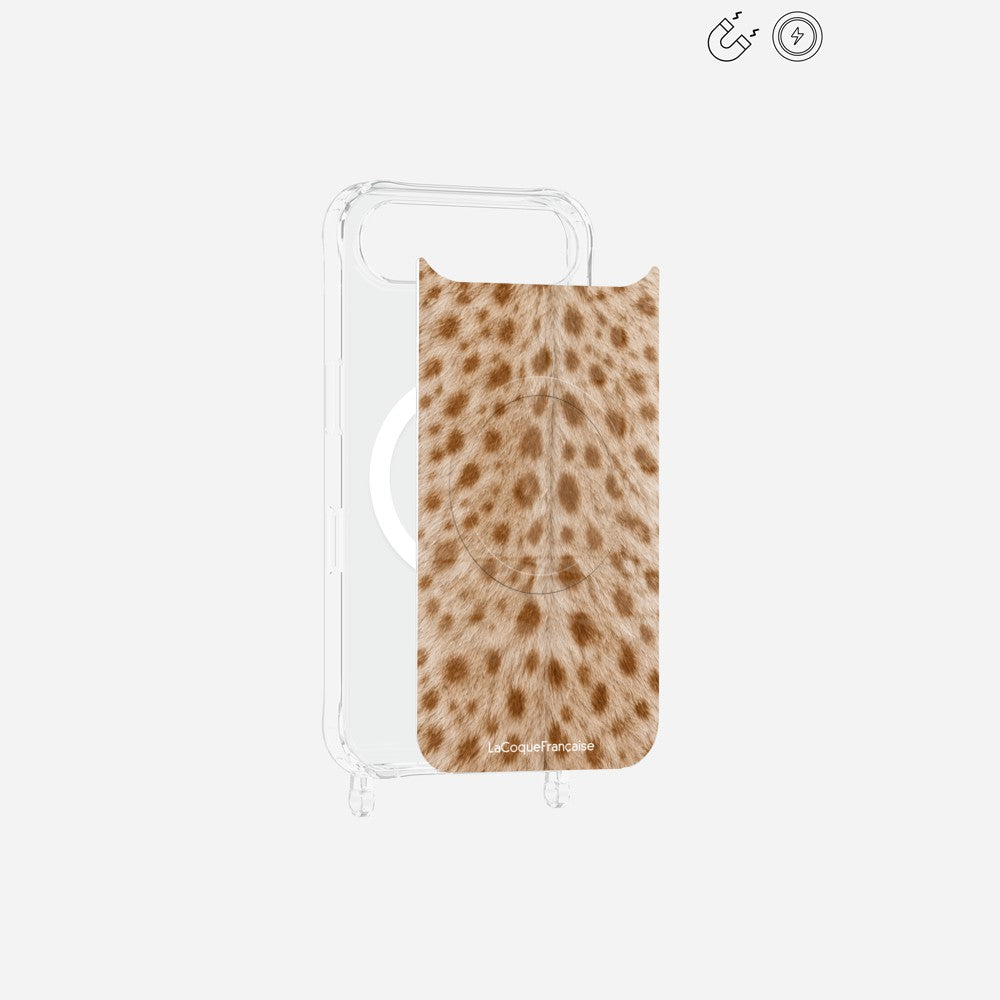 Plaque Magnetique Imprimee Tachete Beige - 22