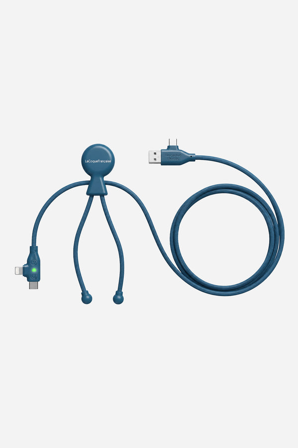 Chargeur Cable Bleu