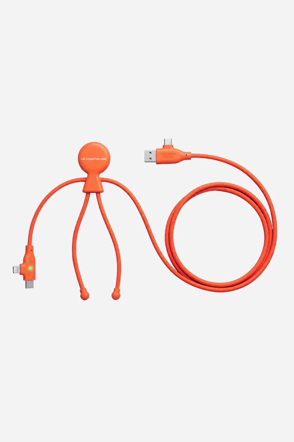 Chargeur Cable Orange