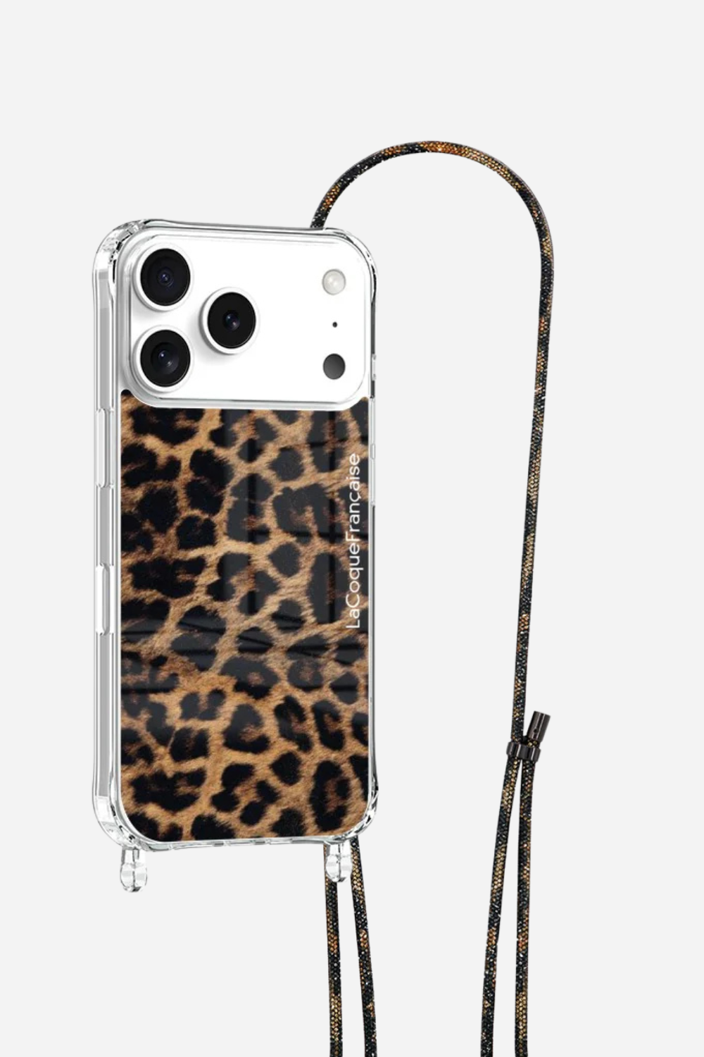 Ensemble Coque Léopard et Chaîne Mariah Léopard