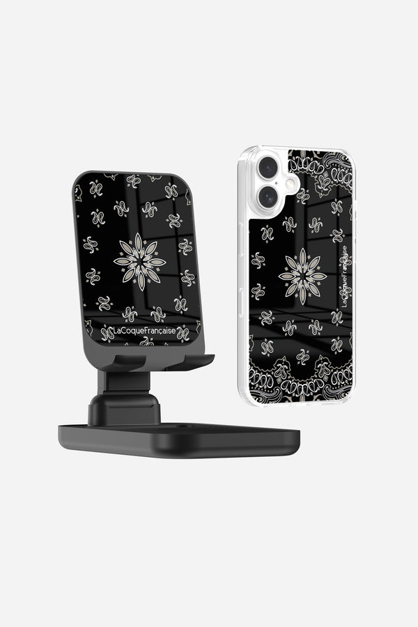 Support Bureau + Coque Sans Anneaux Bandana Noir