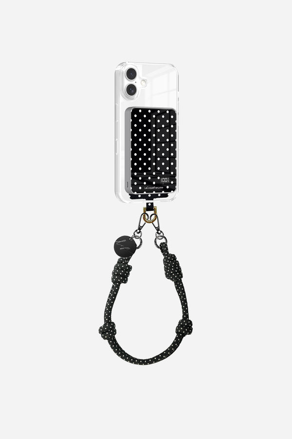 Adaptateur + batterie + chaine courte Pois Blanc