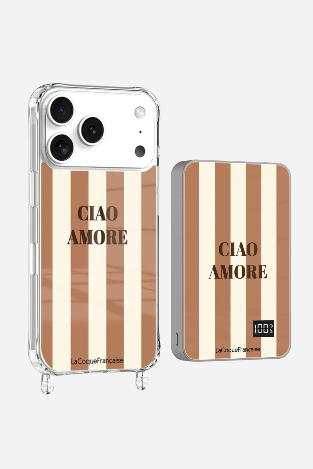 Ensemble Coque Ciao Amore et Batterie