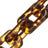 Chaine Longue Emmy Marron 120 cm