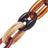 Long Amber Multicolor Chain 120 cm