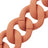 Long Alice Rust Chain 120 cm