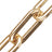 Chaine Longue Mia Dore 120 cm