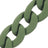 Chaine Longue Sarah Vert 120 cm
