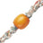 Chaine Longue Elia Orange 120 cm