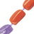 Chaine Longue Talia Violet 120 cm