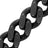 Chaine Longue Ginny Noir 120 cm