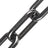 Chaine Longue Mia Noir 120 cm