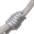 Evan Short Chain Silver 40 cm