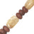 Chaine Courte Dolly Beige 40 cm