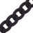 Chaine Courte Sarah Noir 40 cm