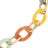 Chaine Courte Cassy Multicolore 40 cm
