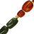 Chaine Courte Dara Vert 40 cm