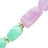 Chaine Longue Talia Violet 120 cm
