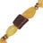 Chaine Courte Dolly Jaune 40 cm