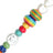 Chaine Longue Poca Multicolore 100 cm