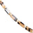 Bijoux Chaine De Lunettes Nahara Ecaille Beige 72 cm