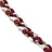Bijoux Chaine De Lunettes Sona Rouge 72 cm