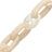 Short Chain Amber Beige 40 cm