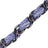 Chaine Courte Cali Bleu 40 cm