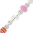 Chaine Longue Blanche Blanc 120 cm
